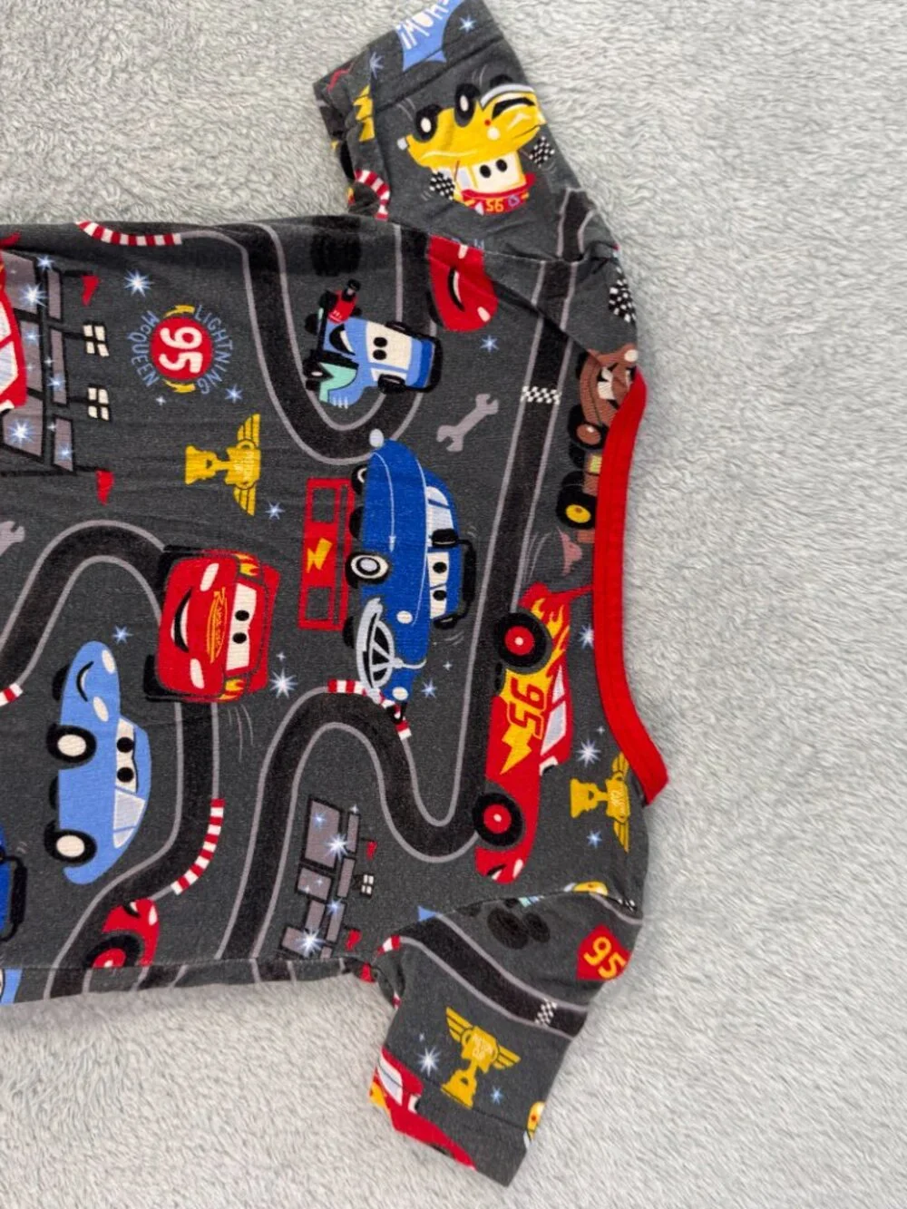 Little Sleepies Disney Pixar Cars 2T PJ Set Shorts/ Short Sleeve
